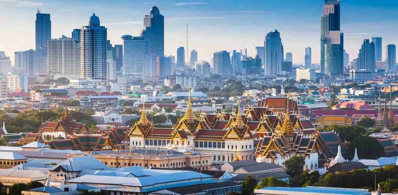 Lufthansa Airlines Bangkok Airport Office in Thailand